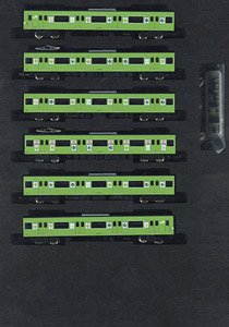 J.R. Series 201 Improved Car (Yao City 70th x Osaka Higashi Line All Lines Starts Service Memorial Wrapping Car) Six Car Formation Set (w/Motor) (6-Car Set) (Pre-colored Completed) (Model Train)
