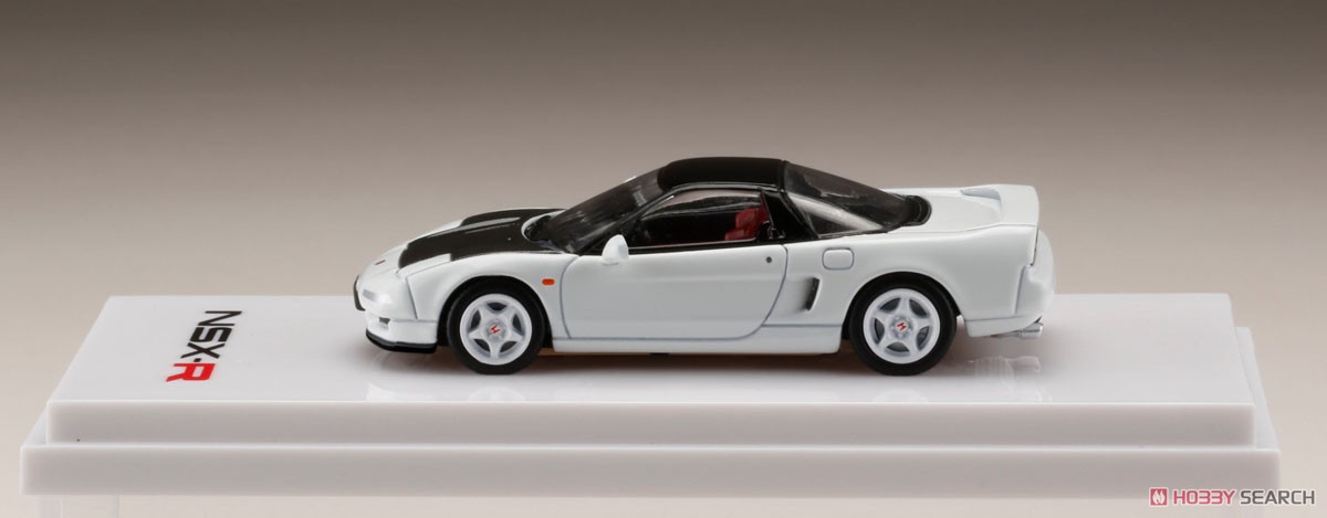 Honda NSX (NA1) Type R 1992 チャンピオンシップホワイト / カーボンフロントカウル (ミニカー) 商品画像3