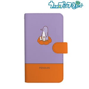 うたの☆プリンスさまっ♪ マスコットキャラクターズ レトロフラワーVer. ペンギン 手帳型スマホケース (対象機種/Mサイズ) (キャラクターグッズ)