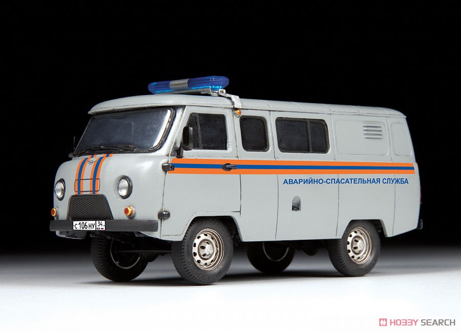 UAZ`3909` ロシア非常事態省仕様 (プラモデル) 商品画像1