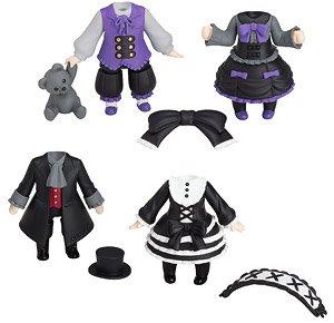 Nendoroid More: Dress Up Gothic Lolita (Set of 4) (PVC Figure)