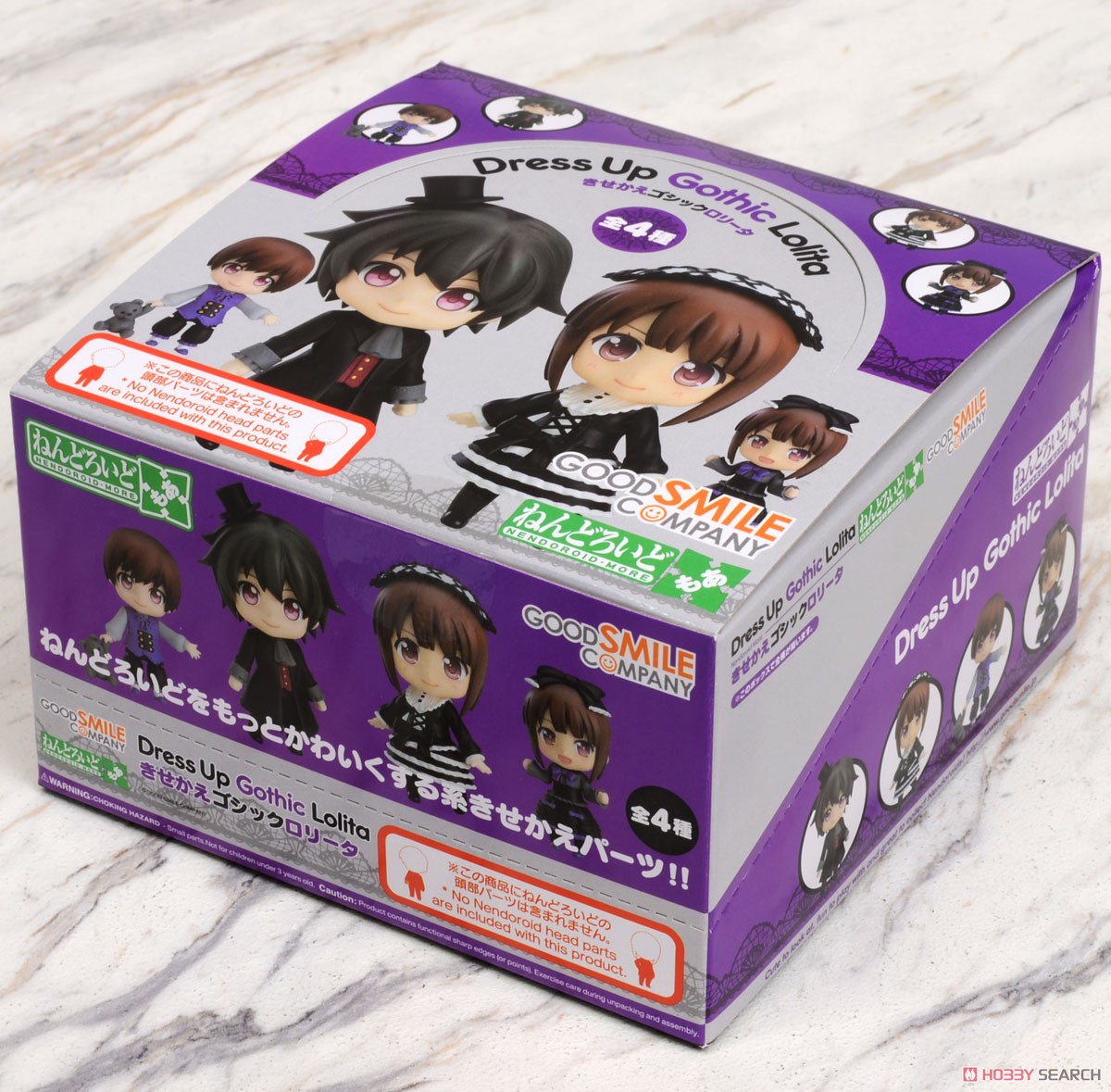 Nendoroid More: Dress Up Gothic Lolita (Set of 4) (PVC Figure) Package1