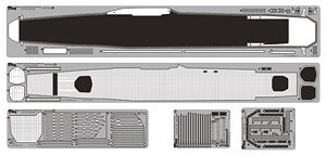 日本海軍 航空母艦 大鳳 飛行甲板エッチングパーツ (フジミ用) (プラモデル)