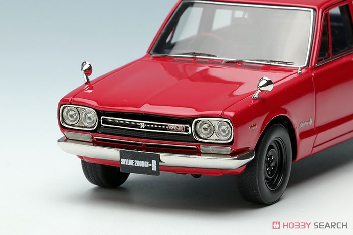 Nissan Skyline 2000 GT-R (PGC10) 1969 レッド (ミニカー) 商品画像7