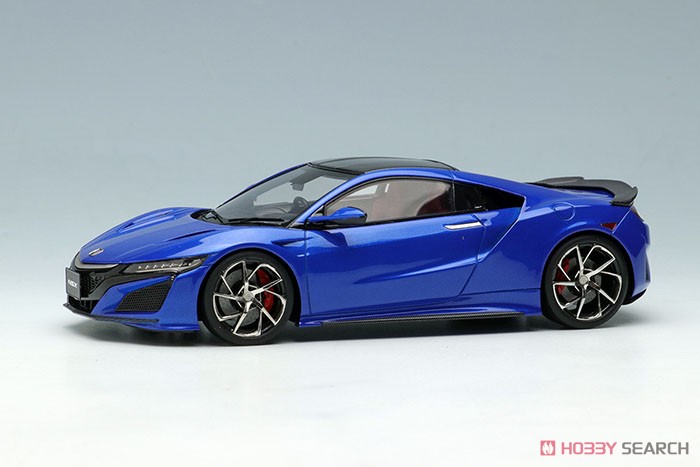 HONDA NSX (NC1) with Carbon Package 2016 ヌーベルブルーパール (インテリア：ブラック/レッド) (ミニカー) 商品画像1