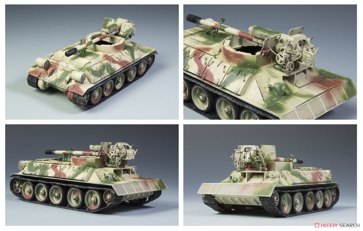 T-34/D-30 122mm自走砲 シリア軍 (プラモデル) 商品画像1