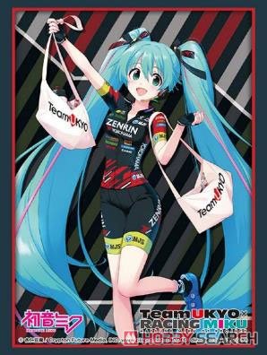 Bushiroad Sleeve Collection HG Vol.2125 [Racing Miku 2019 Team Ukyo Cheer Ver.] (Card Sleeve) Item picture1