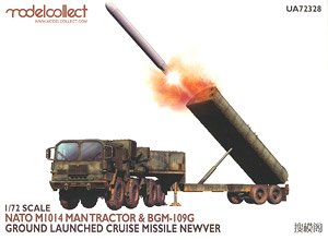 Nato M1014 MAN Tractor & BGM-109G Ground Launched Cruise Missile New Ver (Plastic model)