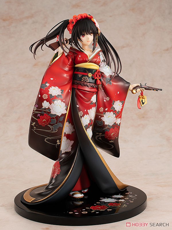 Date A Live Light Novel: Kurumi Tokisaki - Alluring Kimono Ver. (PVC Figure) Item picture6