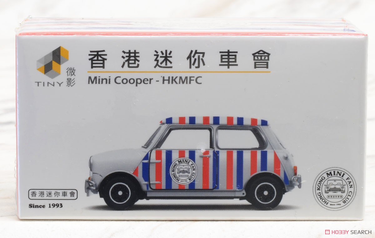 Tiny City ミニクーパー Mk1 Hong Kong Mini Fan Club ストライプ (ミニカー) パッケージ1