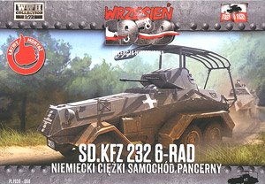 独・Sd.kfz.232 (6-Rad) 重無線装甲車 (プラモデル)