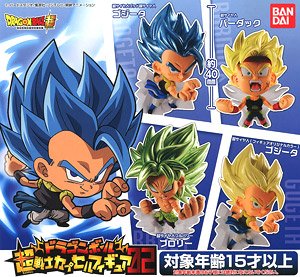 Dragon Ball Super Warrior Capsule Figure02 set of 4 (Toy)