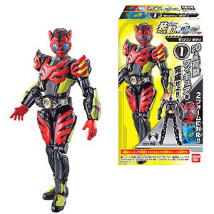 So-Do Kamen Rider Zero-One AI 02 Feat. So-Do Kamen Rider Build (Set of 12) (Shokugan)