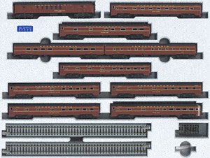 Pennsylvania Railroad Broadway Limited Standard Ten Car Set (Basic 10-Car Set) (Model Train)