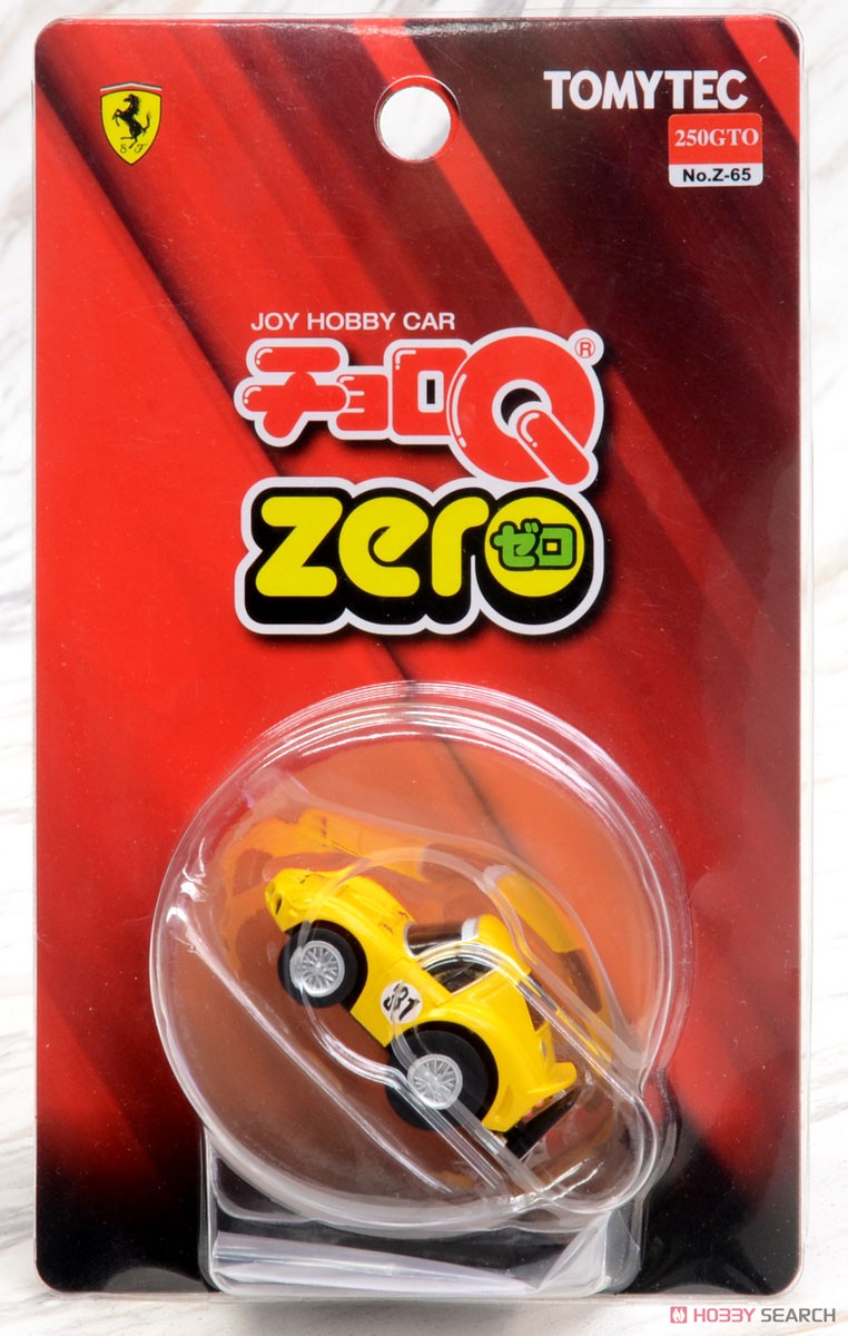 チョロQ zero Z-65c フェラーリ 250GTO (黄/#31) (チョロQ) パッケージ1