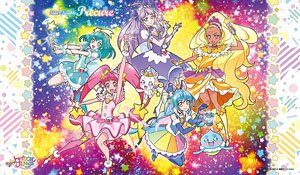 Character Rubber Mat Star Twinkle PreCure Precure (B) (ENR-033) (Card Supplies)