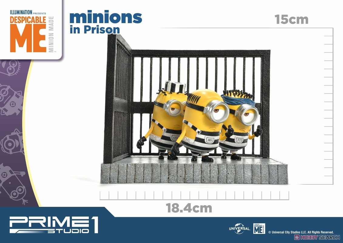 プライムコレクタブルフィギュア/ ミニオンズ： 牢屋のミニオン スタチュー PCFMINI-05 (完成品) 商品画像15