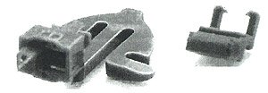 [ Assy Parts ] KATO Coupler Tight Lock #2 for New Performance Model Train Gray (w/Electrical Coupler Single Link) (10 Pieces) (Model Train)