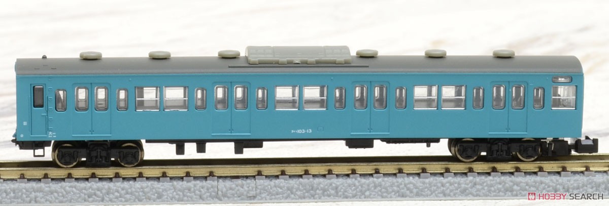 (Z) 国鉄 103系 スカイブルー 低運転台タイプ 4両基本セット (基本・4両セット) (鉄道模型) 商品画像2