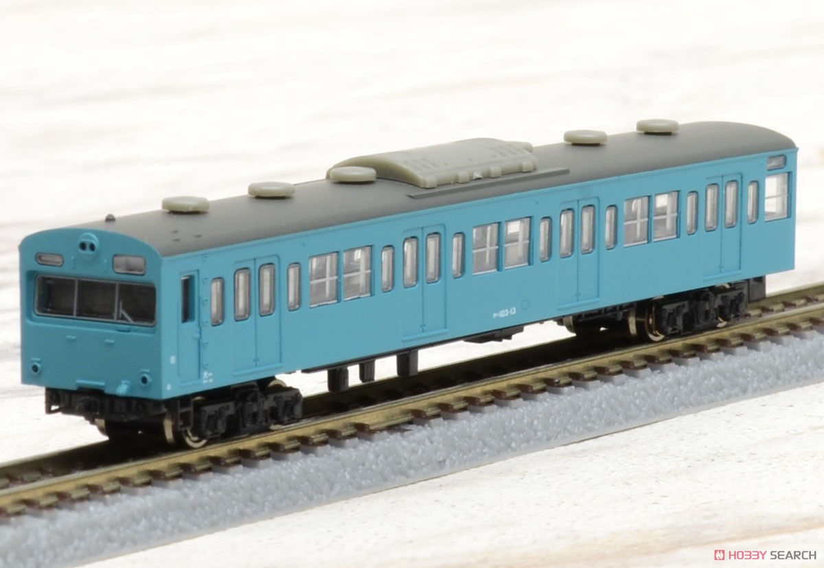 (Z) 国鉄 103系 スカイブルー 低運転台タイプ 4両基本セット (基本・4両セット) (鉄道模型) 商品画像3