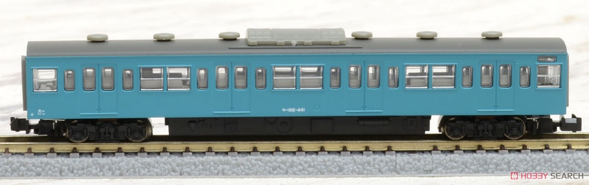 (Z) 国鉄 103系 スカイブルー 低運転台タイプ 4両基本セット (基本・4両セット) (鉄道模型) 商品画像6