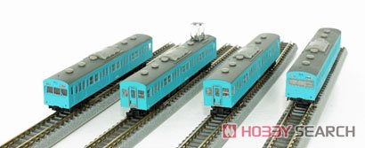 (Z) 国鉄 103系 スカイブルー 低運転台タイプ 4両基本セット (基本・4両セット) (鉄道模型) その他の画像1