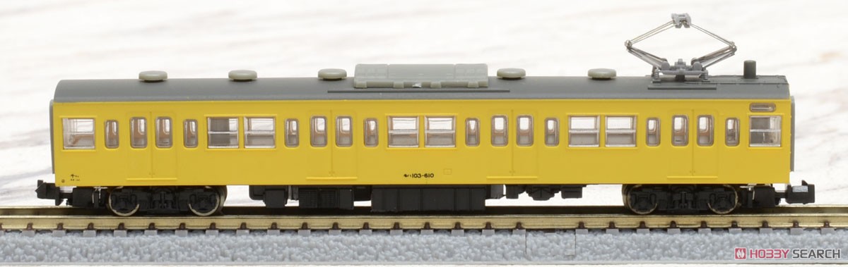 (Z) 国鉄 103系 カナリア 高運転台タイプ 4両基本セット (基本・4両セット) (鉄道模型) 商品画像5