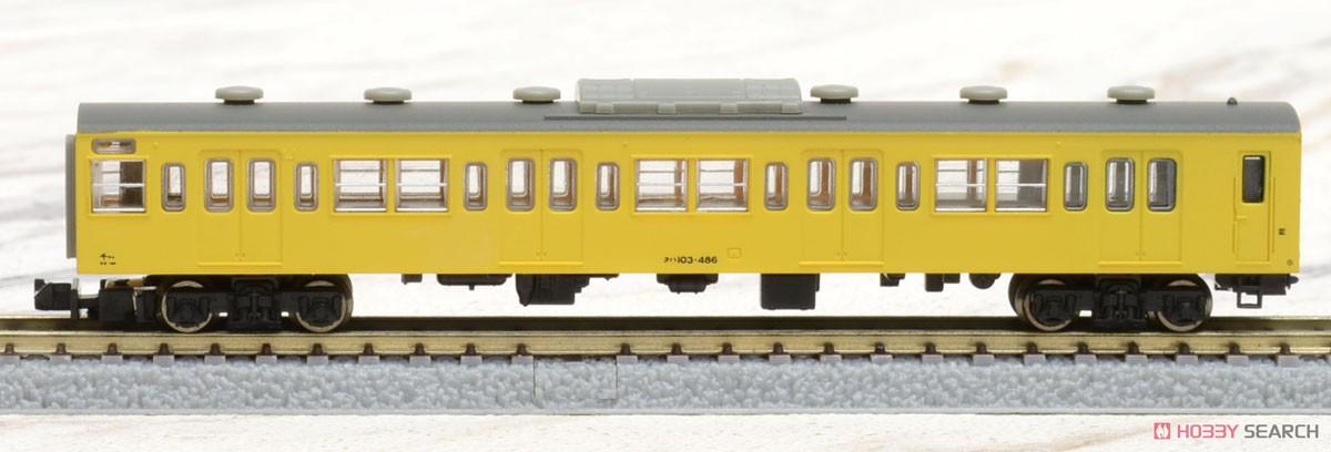 (Z) 国鉄 103系 カナリア 高運転台タイプ 4両基本セット (基本・4両セット) (鉄道模型) 商品画像7