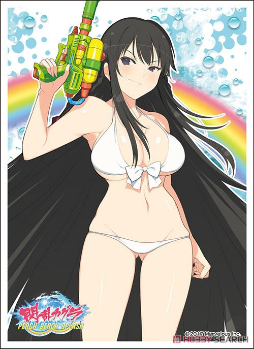 キャラクタースリーブ 閃乱カグラ Peach Beach Splash 神楽 (EN-833) (カードスリーブ) 商品画像1