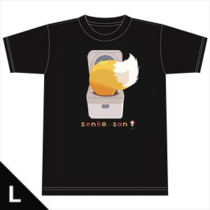 世話やきキツネの仙狐さん Tシャツ [炊飯器仙狐さん] Lサイズ (キャラクターグッズ)