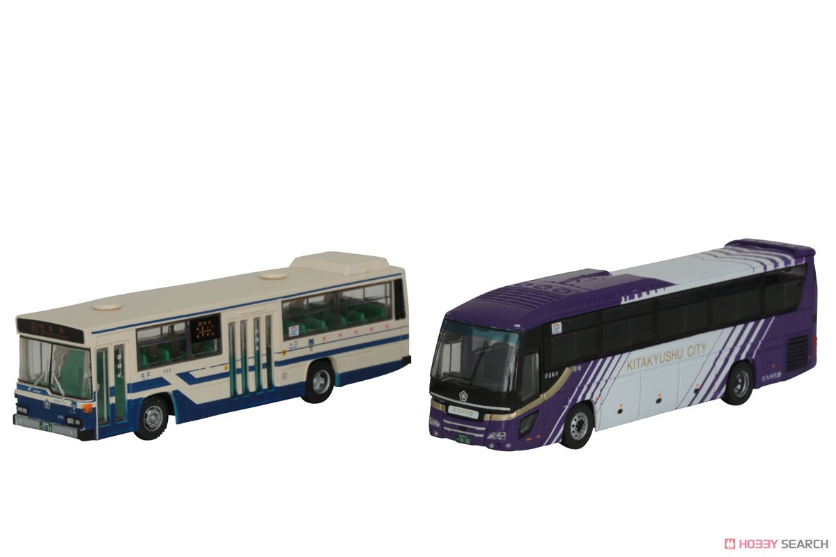 ザ・バスコレクション 北九州市交通局 市営バス90周年 (2台セット) (鉄道模型) 商品画像7
