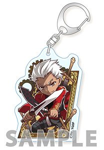 Fate/Grand Order Tobidastyle! Acrylic Key Ring Archer/Emiya (Anime Toy)