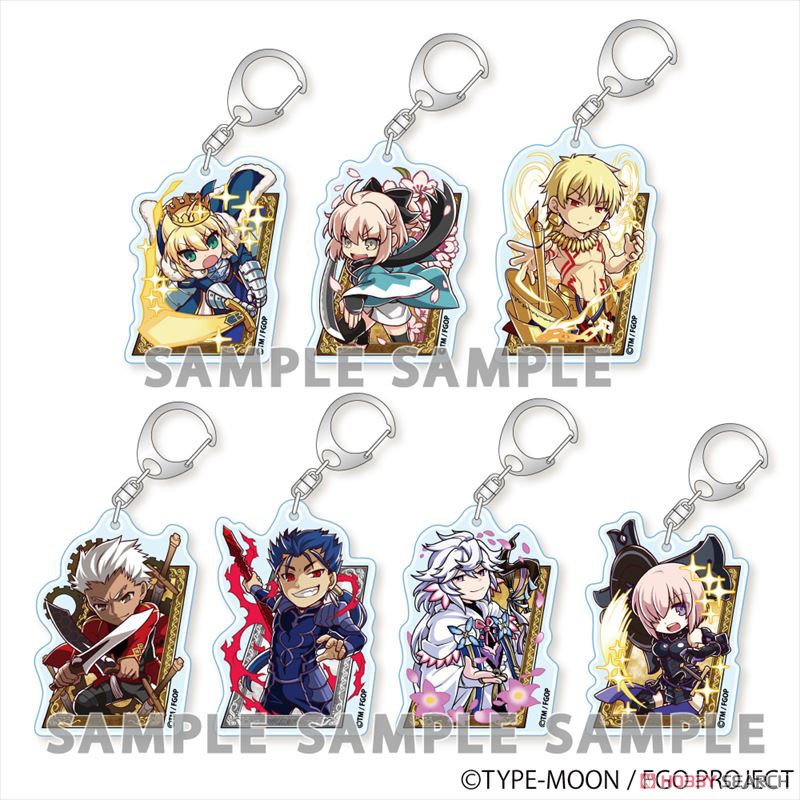 Fate/Grand Order Tobidastyle! Acrylic Key Ring Shielder/Mash Kyrielight (Anime Toy) Other picture1