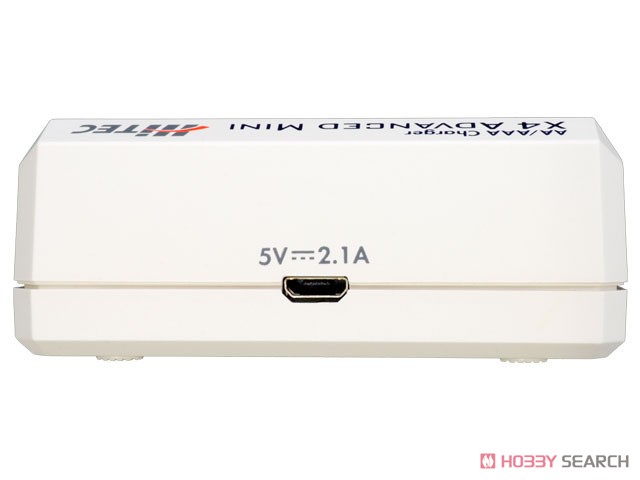 AA/AAA Charger X4 Advanced Mini (ホワイト) (ミニ四駆) 商品画像3