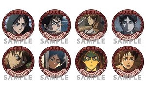 Attack on Titan Trading Can Badge Eren Special Part 1 (Set of 8) (Anime Toy)