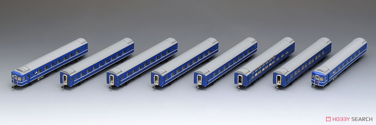 JR 14系14形 特急寝台客車 (出雲2・3号) 基本セット (8両セット) (鉄道模型) 商品画像2