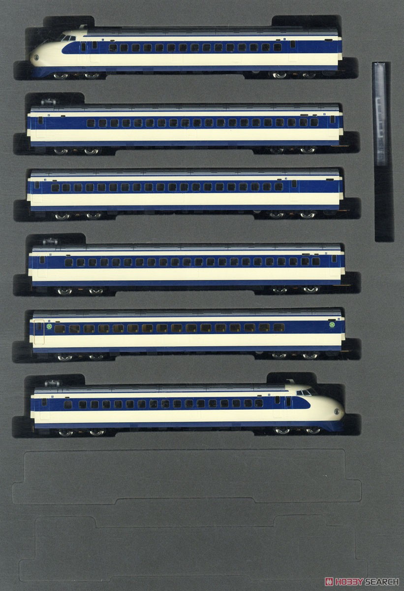 国鉄 0-1000系 東海道・山陽新幹線 基本セット (基本・6両セット) (鉄道模型) 商品画像3