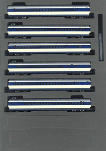 J.N.R. Series 0-1000 Tokaido / Sanyo Shinkansen Additional Set B (Add-On 6-Car Set) (Model Train)