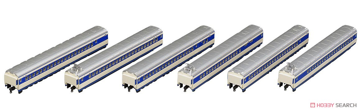 J.N.R. Series 0-1000 Tokaido / Sanyo Shinkansen Additional Set B (Add-On 6-Car Set) (Model Train) Item picture1