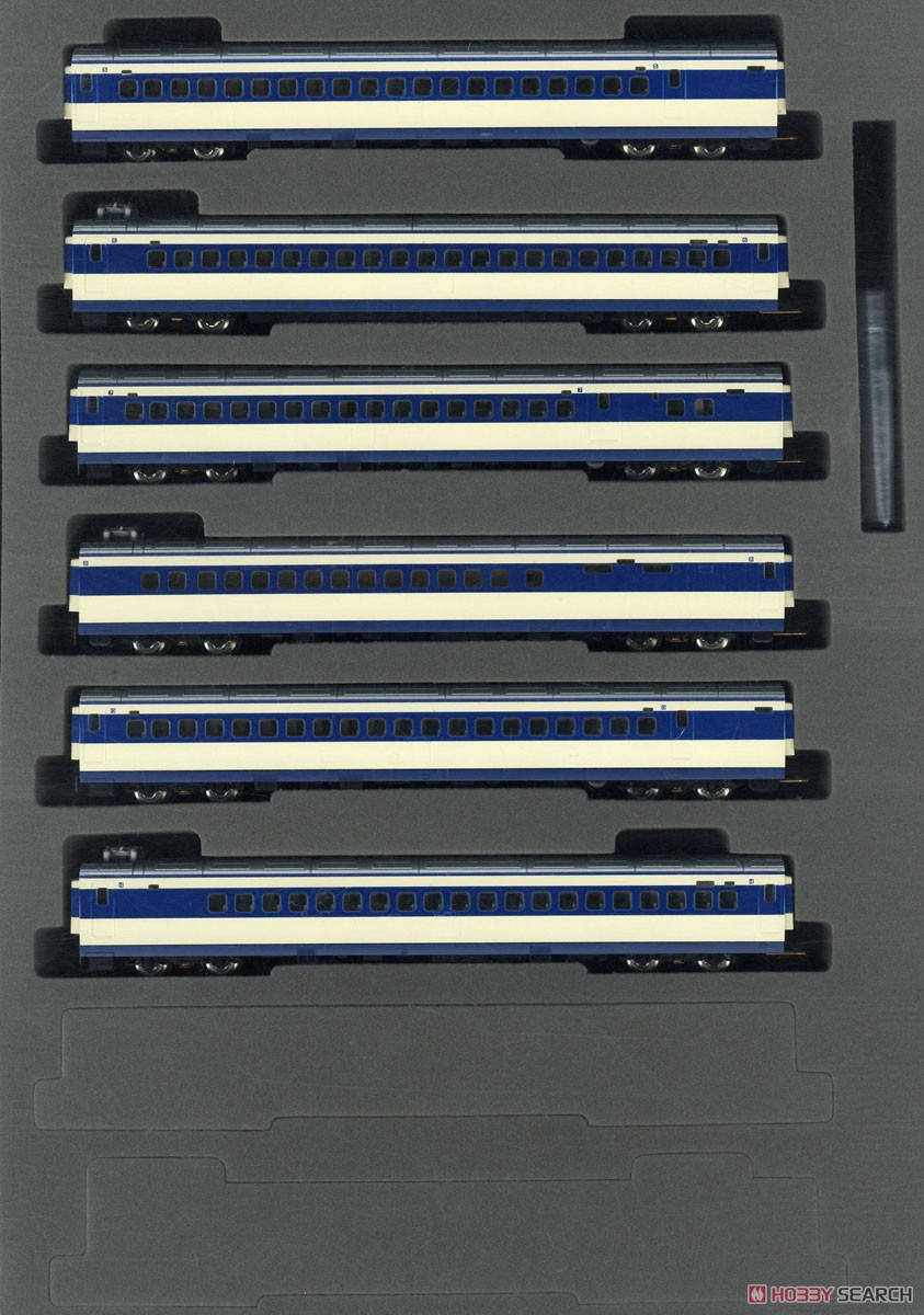 J.N.R. Series 0-1000 Tokaido / Sanyo Shinkansen Additional Set B (Add-On 6-Car Set) (Model Train) Item picture2