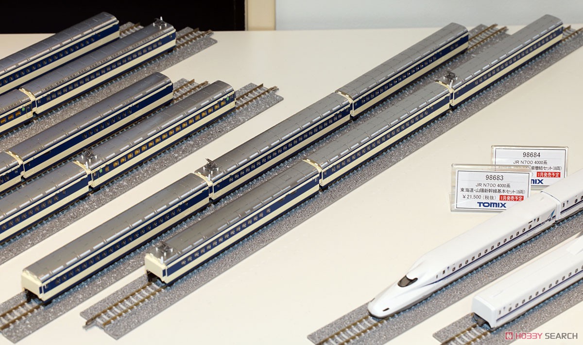 国鉄 0-1000系 東海道・山陽新幹線 増結セットB (増結・6両セット) (鉄道模型) その他の画像1