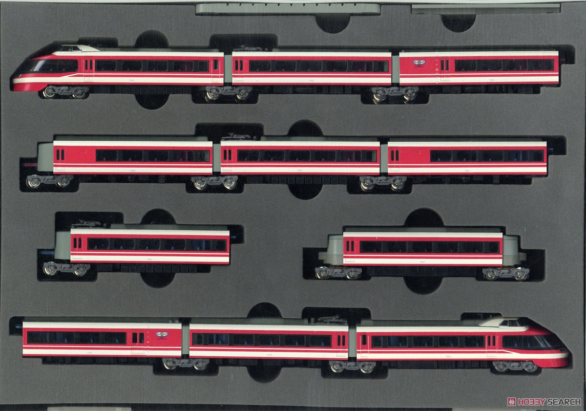 Odakyu Electric Railway Romance Car Series 7000 LSE (New Color) Set (11-Car Set) (Model Train) Item picture1