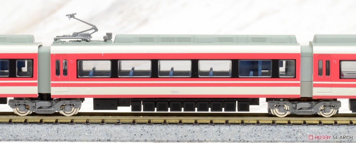 小田急ロマンスカー 7000形LSE (新塗装) セット (11両セット) (鉄道模型) 商品画像10