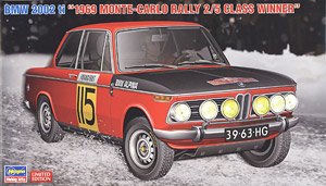 BMW 2002ti `1969 モンテカルロ ラリー 2/5クラス ウィナー` (プラモデル)