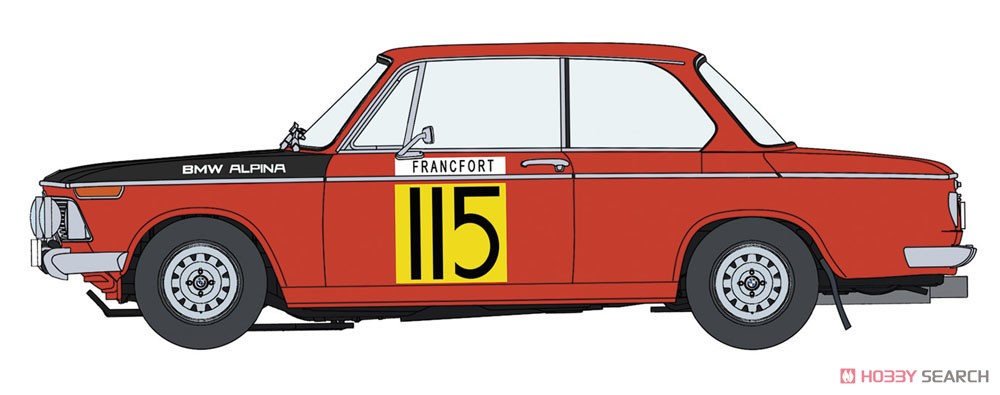 BMW 2002ti `1969 モンテカルロ ラリー 2/5クラス ウィナー` (プラモデル) その他の画像1