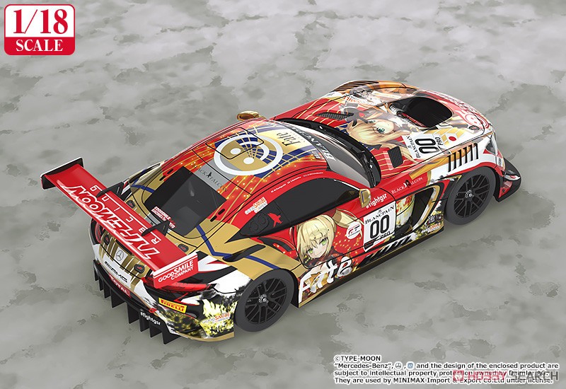 GOODSMILE RACING & TYPE-MOON RACING 2019 SPA24H Ver. (ミニカー) その他の画像2