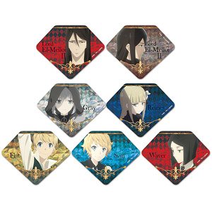 The Case Files of Lord El-Melloi II -Rail Zeppelin Grace Note- Trading Prism Badge (Set of 7) (Anime Toy)