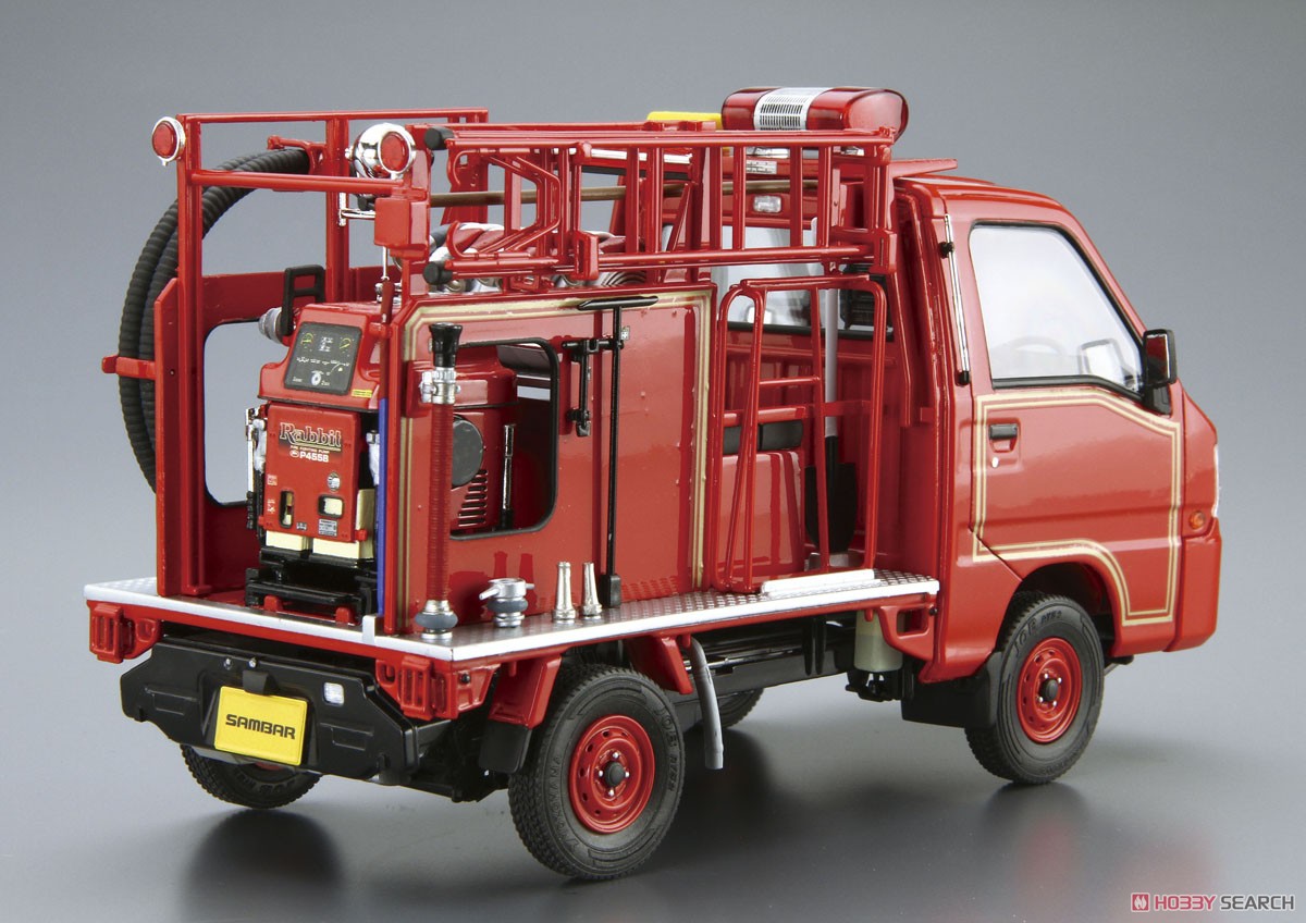 スバル TT2 サンバー 消防車 `11 (プラモデル) 商品画像2