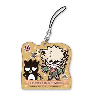 Eco Strap My Hero Academia x Sanrio Characters Katsuki Bakugo x Bad Badtz-Maru (Anime Toy)