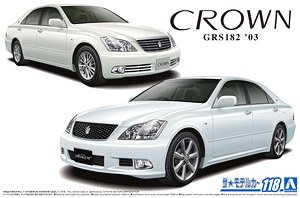 トヨタ GRS182 クラウン ロイヤルサルーンG/ アスリートG `03 (プラモデル)